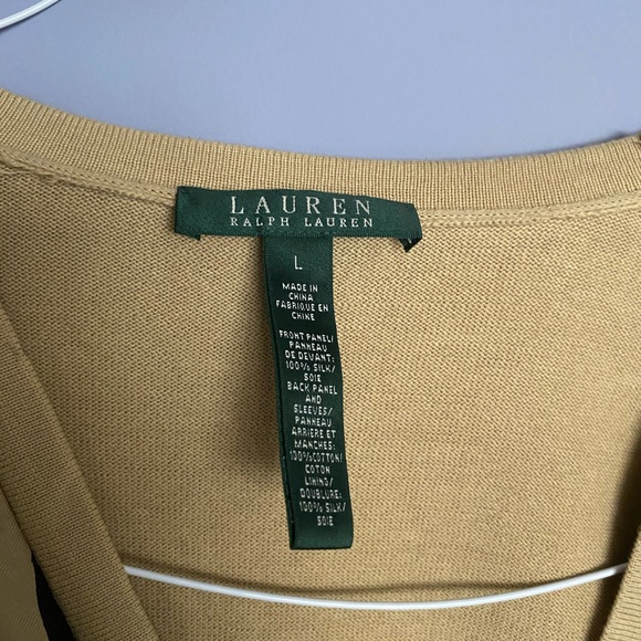 Ralph Lauren tiger print cardigan. - Picture 3 of 4